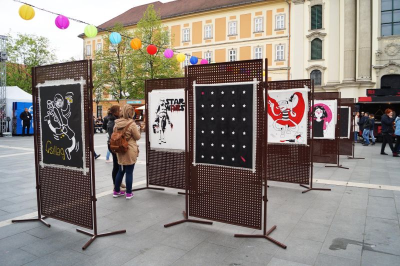 ST_ART - public art project at the Egri Csillag Weekend