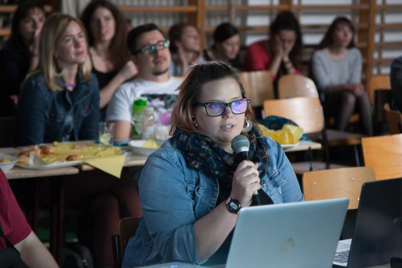 Nagy Zsófi elsőéves tervezőgrafika mesterszakos hallgatónk részt vett a P+R Portfolio Review-on