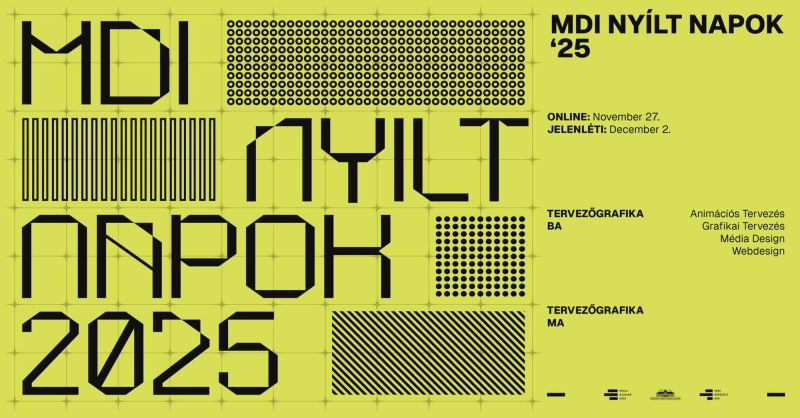 NYÍLT NAP a Média és Design Intézetben 