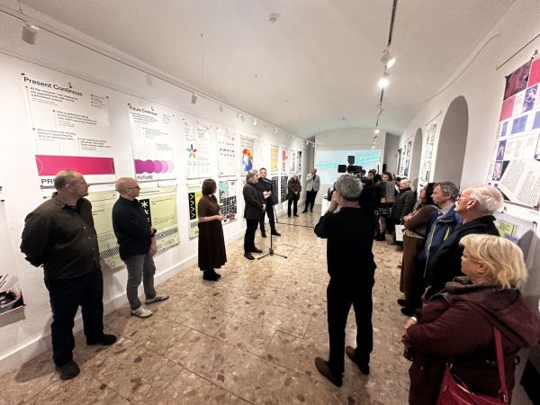 Vizuális kommunikáció tervezése időben és térben - Megnyitó Kassán, a Löffler Béla Múzeumban