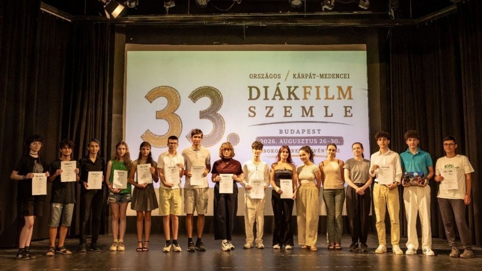 Siker a 33. Országos/Kárpát-Medencei Diákfilmszemlén