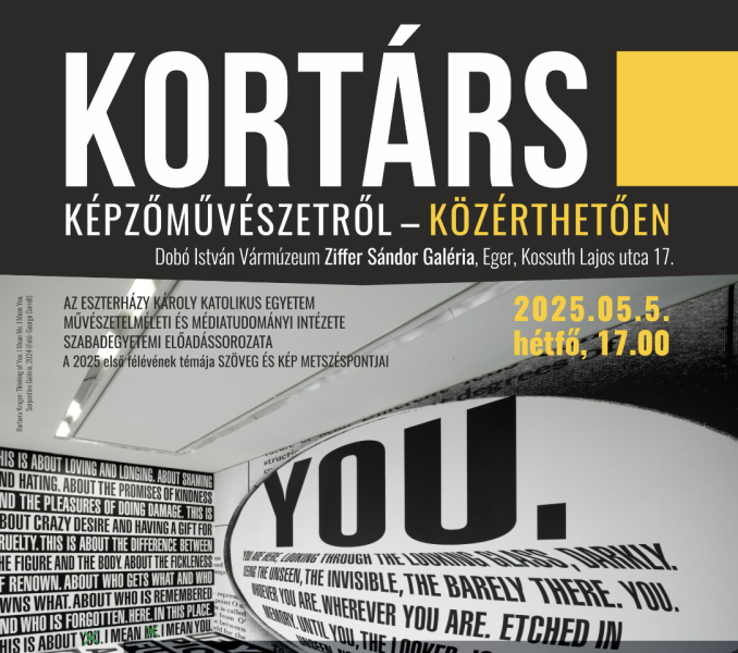 KORTÁRS KÉPZŐMŰVÉSZETRŐL – KÖZÉRTHETŐEN